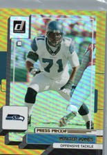 2022 Donruss #38 Walter Jones Premium Press Proof
