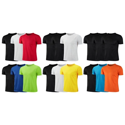 Kinder Jungen Pullover Fitness Shirts Wandern Hemd Tunika T-shirt Kurzarm Top - Bild 1 von 3
