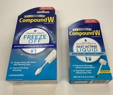 Compound W Freeze Off Wart Removal System & Compound W Liquid Wart Remover