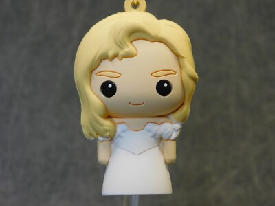 Batman NEW * Vicki Vale Clip * Blind Bag Anniversary 1989 Key Chain Monogram