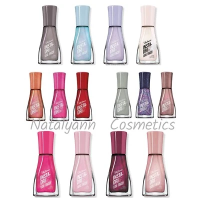 SALLY HANSEN Nail Polish Nail Varnish Insta Dri fast drying formula Select shade