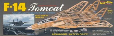 Guillow's Standmodelle F-14 Tomcat Bomber Balsabausatz