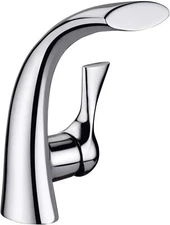Ultra Faucets UF35110 Twist Collection Single-Handle Bathroom Sink Faucet Chrome