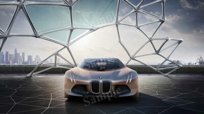 BMW Vision Next 100 Future Car High Res Wall Decor Print Photo Poster