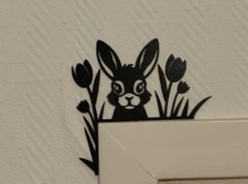 Osterhase Türrahmen Frohe Ostern Fenster Dek...