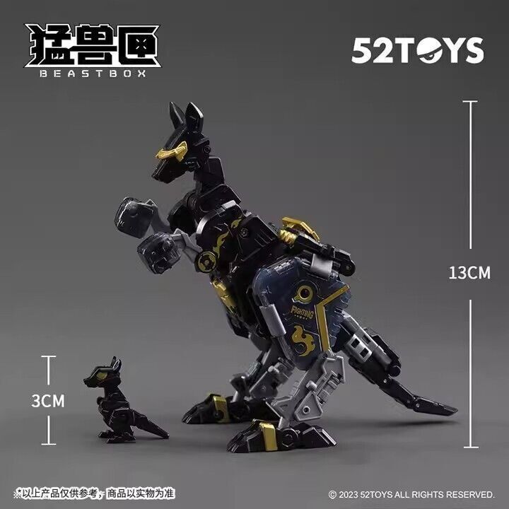 2024 52Toys MegaBox Limited BB-35RS REALSTEEL kangaroo Toy COOL in