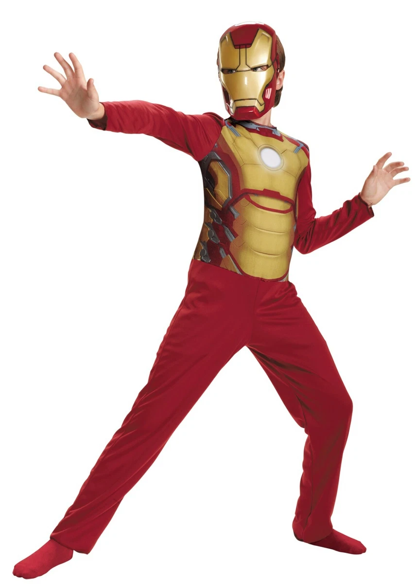 IRON MAN MARK 42 CHILD BASIC 4 COSTUME CHILD SIZE 6 eBay