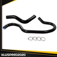 Fit For 99-2006 Chevy Silverado Upper Lower Radiator Coolant Hose Silicone Black