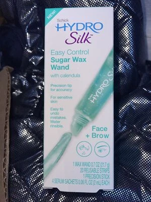 Schick Hydro Silk Easy Control Sugar Wax Wand - Hair Removal for Face & Lips
