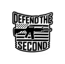 Defend The 2nd Vinyl Decal Sticker - Waterproof - Patriotic American Amendment