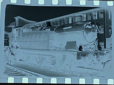 Steam Locomotive Loco Railway Negative Ref 2V-12