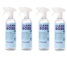 Clean Boss by Joy Multi-Surface Disinfectant & Cleaner 4 Pack-24 oz & Sprayers