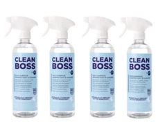 Clean Boss by Joy Multi-Surface Disinfectant & Cleaner 4 Pack-24 oz & Sprayers