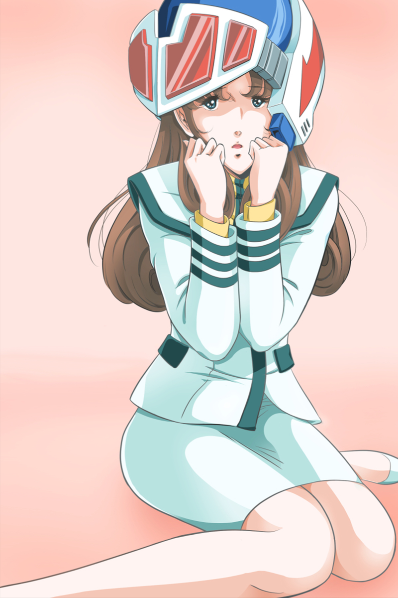 Macross Robotech Misa Lisa Hayase Hayes with Helmet POSTER 24 X 18