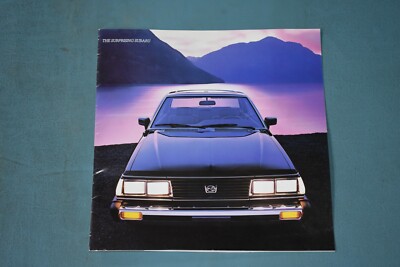 【激レア】Blur ブラー 歴代ツアーパンフレット 6冊セット 1983 Subaru GL GLF Wagon Sedan Hardtop Coupe Sales Brochure