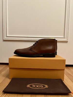 herren Stiefelette 42 von Tods NEU! / Dunkelbraun