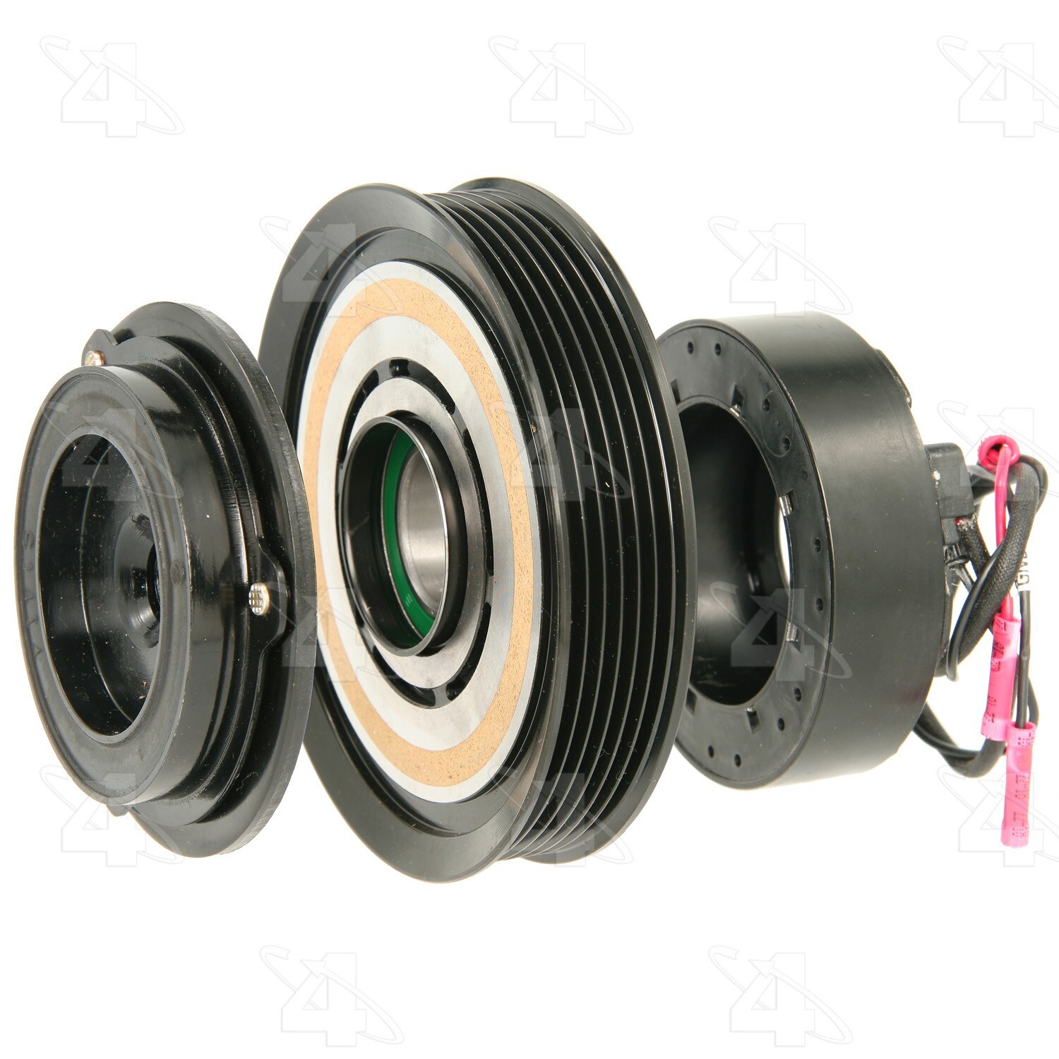 A/C Compressor Clutch 4 Seasons For 1995-1998 Honda Odyssey