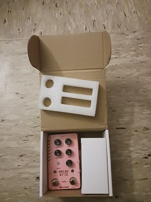 Effektpedal Mooer D7 X2 Delay Tap Tempo