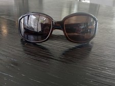 SUNGLASSES BY SAMA EYEWEAR MODEL PS-P IN BROWN/BLUE COLOR COMBINATION