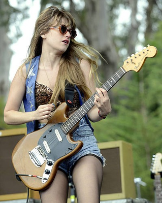 #ad #ad Lindsey Troy of Deap Vally performs at Day Three of the Outside L Old Photo 2 AU $10.00
