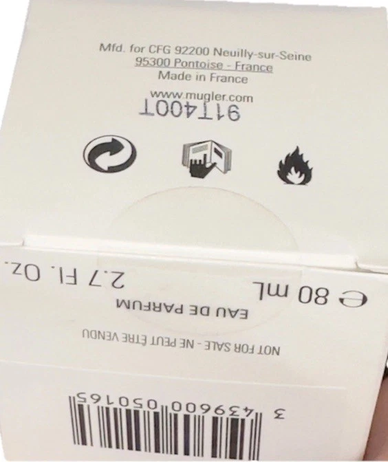 Mugler Les Exceptions Fantasquatic Eau De Parfum 2.7 OZ Nuevo Como Se Muestra Foto 3 de 4