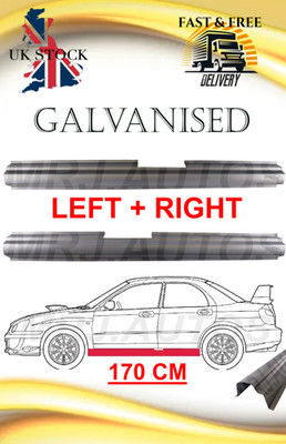 FOR SUBARU IMPREZA GD GG 00-07 SALOON / ESTATE SILL REPAIR BODY RUST PANEL PAIR