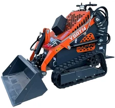 AGT 0.75 Ton  Mini Skid Steer Stand-On Track Loader 13.5HP Gas RATO R420D Engine