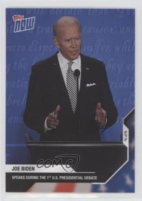2020 Topps Now Election Presidential Debate #1 /3946 Joe Biden #2 7ov