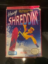 Heavy Shreddin’ Nintendo NES Original Box and game