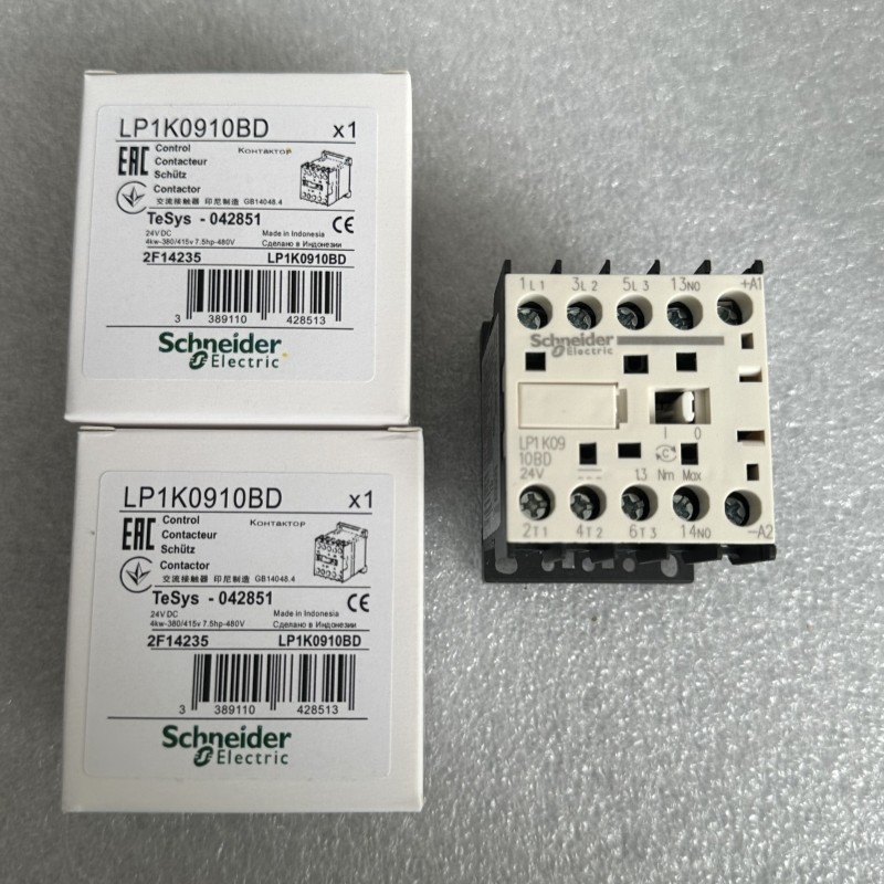 1PC LP1K0910BD LP1K0610BD LP1K1210BD Schneider New Contactor: Expedited Ship