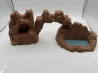 MARX Playset 3pc Mountain Assembly FROM DAKTARI & DINOSAUR SETS Original VTG