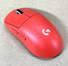 Logitech G Pro X Superlight Wireless Gaming Mouse Red - NO DONGLE - Tested Works