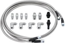 6AN 70" Transmission Fluid Oil Cooler Hose Line Kit for GM Chevy Transmission...