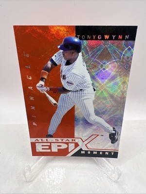 1998 Pinnacle Plus All-Star Epix Moment Orange Tony Gwynn #E9 HOF