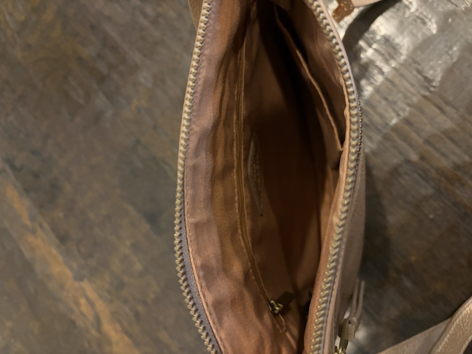 Michael Kors Metallic Gold Python Embossed Leathe… - image 23