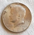 1964-D Kennedy Half Dollar Coin 90% Silver 50 Cent
