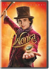 Wonka DVD Timothée Chalamet NEW