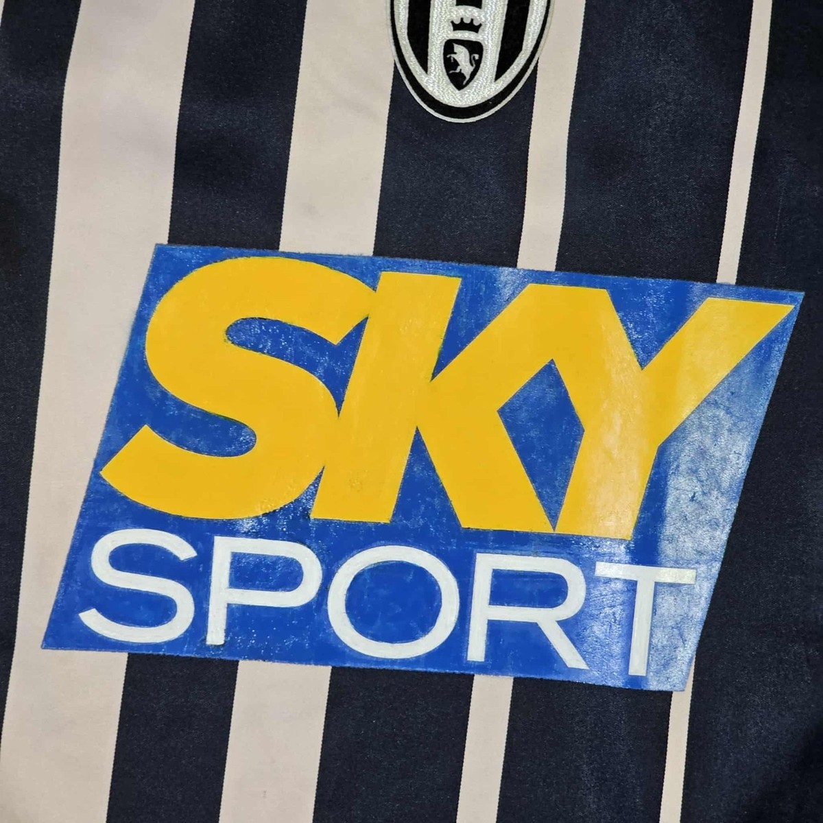 Juventus Vintage Y2K Nike Total 90s Italy Soccer Jersey - Black