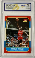 1996-97 Fleer - Decade of Excellence Michael Jordan Bulls #4 WCG 10 Gem Mint 💎