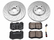 Front Brake Discs Pads 342mm Fits Mercedes C-class W205 C205 E-class W213 2013 -