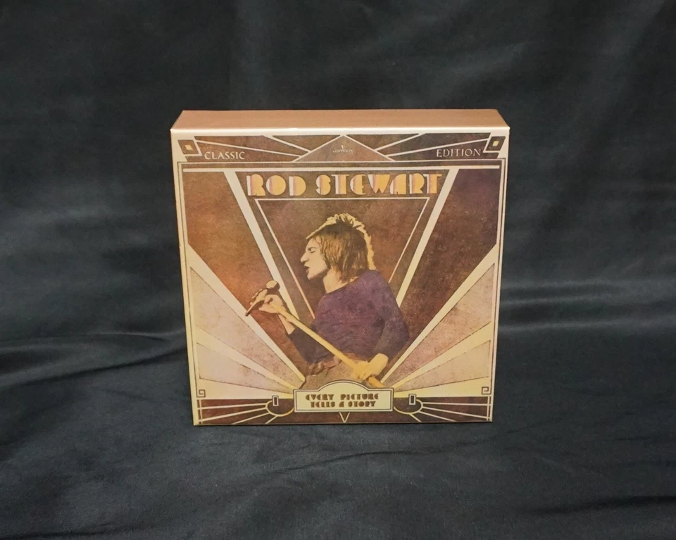 Rod Stewart - Mini LP CD 6 Titles '69~74 Set + Promo Box Paper Sleeve Obi Japan - Imagem 3 de 4