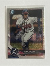 2018 Bowman Chrome Prospects Mega Box Mojo Refractor Ronald Acuna Jr #BCP1 4f5