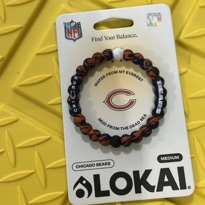 Medium Chicago Bears *LOKAI BRACELET Brand New - Image 1 of 4