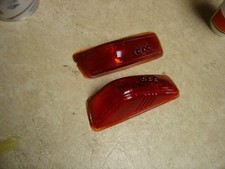 Studebaker 282172-3 Nos Tail Stop Light Glass Lens 1942-46 Champion Studebaker 282172-3 Nos Tail Stop Light Glass Lens 1942-46 Champion