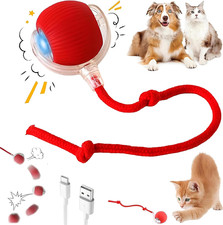 Interactive Cat Toy Ball Auto Rolling 3 Modes Obstacle Avoidance Rechargeable