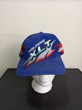 Vintage POLARIS  INDY XLT Snapback Cap Hat One Size Fits All Made in Hong Kong