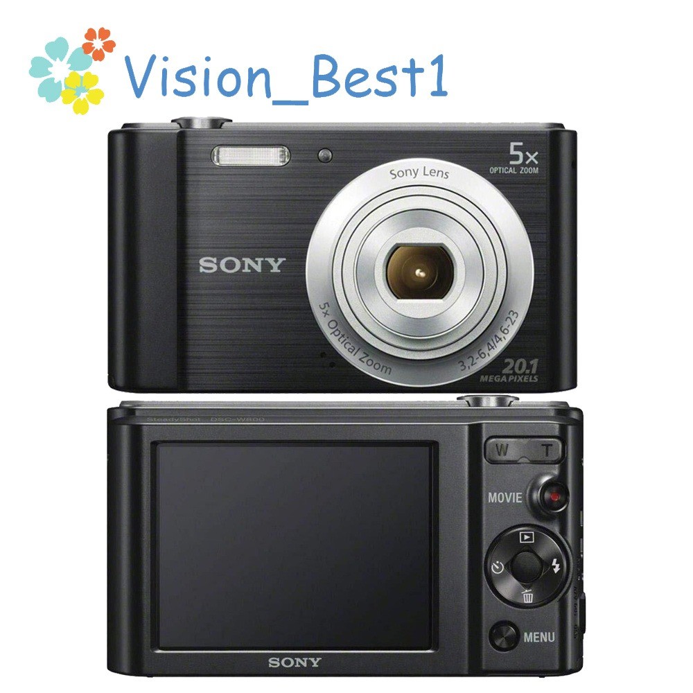 Sony Cyber-shot DSC-W800 Digital Camera 20.1MP 5x Optical Zoom AF