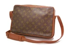 Auth LOUIS VUITTON Monogram Sac Bandolier M51364 Vintage Shoulder Bag  0324a