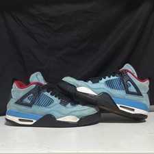 Jordan Air Jordan 4 x Travis Scott Cactus Jack Blue Sneakers 2018 308497-406