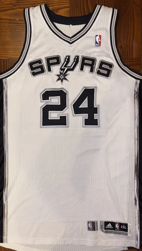Richard Jefferson Game Worn San Antonio Spurs Jersey 12/26/11 vs MEM MeiGray COA